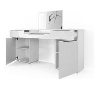 Vicco Coiffeuse Lilli, Blanc, 190cm Blanc G