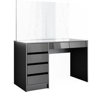 Vicco coiffeuse Sherry, 120 cm, Anthracite Haute brillance