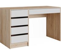 Vicco coiffeuse Sherry, 120 cm, Blanc/Sonoma
