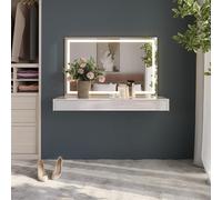 Vicco Coiffeuse Sherry, Blanc, 120cm 2 pièces