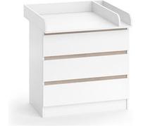 Vicco Commode à Langer Emma, Blanc, 80 x 87 cm