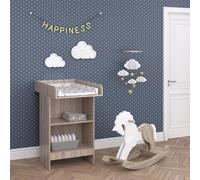 Vicco Commode à Langer Leo, Sonoma, 60x103cm, avec étagère Ouverte et Plan à Langer Amovible