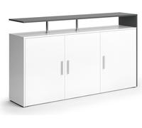 Vicco commode Amato, 160 x 91.6 cm, Blanc/Anthracite