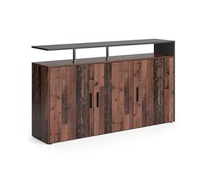 Vicco Commode Amato, Bois Antique, 35x91.6cm