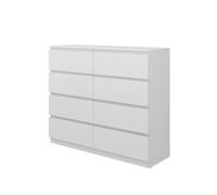 Vicco Commode avec tiroirs Calisto, Blanc, 39x101.5cm