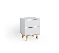 Vicco Commode avec tiroirs Nautica, Blanc, 40x61cm