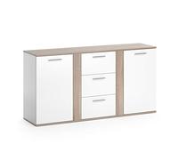 Vicco Commode avec tiroirs Novelli, Sonoma, 40x80cm avec tiroirs