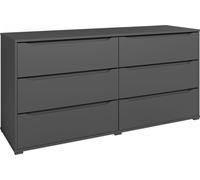 Vicco commode avec tiroirs Ruben, 160.2 x 77.6 cm, Anthracite