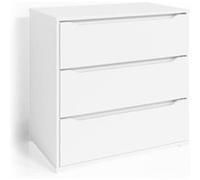 Vicco Commode avec tiroirs Ruben, Blanc, 48x77.6cm Blanc G