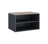 Vicco Commode Betti, Anthracite/Sonoma, 60x36cm avec 2 Compartiments
