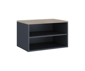 Vicco Commode Betti, Anthracite/Sonoma, 60x36cm avec 2 Compartiments, adapté au Rangement dans Le Salon ou la Chambre