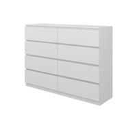 Vicco Commode Calisto, Blanc, 39x101.5cm, pour Le Rangement de vêtements et d’Objets du Quotidien