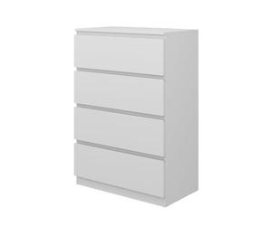 Vicco Commode Calisto, Blanc, 70x102cm, pour Le Rangement de vêtements et d’Objets du Quotidien
