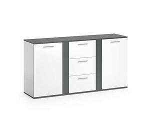 Vicco Commode Novelli, Anthracite, 40x80cm