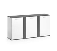 Vicco Commode Novelli, Anthracite, 40x80cm avec Portes, Convient pour Le Rangement des vêtements et des Articles ménagers