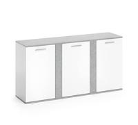 Vicco commode Novelli, Béton, 155 x 80 cm avec portes