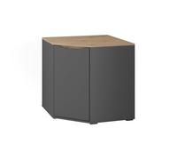 Vicco Commode Ruben, Anthracite/Chêne Artisan 77.9 x 77.9 cm