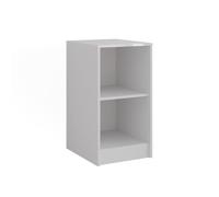 Vicco Commode Sherry, Blanc/Blanc Brillant, 40.2x76cm