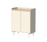 Vicco Commode Velina, Crème, 80x103cm avec 6 Compartiments, Convient au Rangement des Articles ménagers