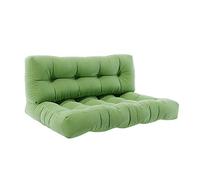 Vicco Coussins de Palette Flocken, Vert, 120x80cm 2 Parties, pour Le Rembourrage des Surfaces d’Assise et de Dossier sur palettes Europe