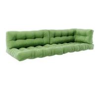 Vicco Coussins de palette Flocken, Vert, 5 pièces Vert G