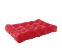 Vicco Coussins de palettes Flocken, Rouge, 120 x 15 cm