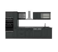 Vicco Cuisine complète R-Line Anthracite Campagne/Anthracite 350cm