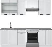 Cuisine Vicco Fame-Line Style cottage blanc 240 cm