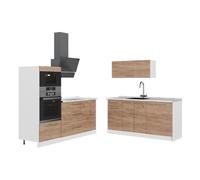 Vicco Cuisine Fame-Line, Chêne doré, 340cm