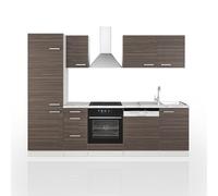Vicco Cuisine Optima, Gris Noble/Blanc, 270cm