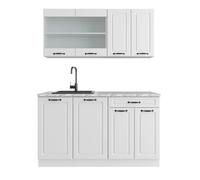Vicco Cuisine R-Line, Blanc Campagne, 140cm