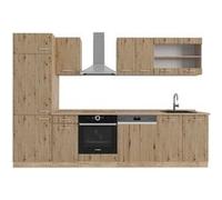 Vicco Cuisine R-Line, Chêne Artisan/Chêne doré, 300cm , PT Chêne Chêne Artisan/Chêne doré G