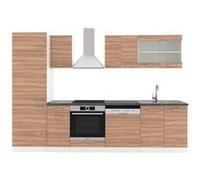 Vicco Cuisine R-Line, Sonoma/blanc, 300cm , PT Anthracite Sonoma/blanc G