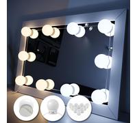 Vicco éclairage de la coiffeuse, Blanc, 400 cm