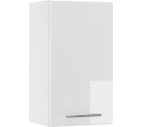 Vicco elément haut de cuisine Fame-Line, 40 cm, Blanc Haute brillance/Blanc