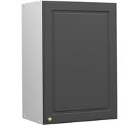 Vicco elément haut de cuisine Fame-Line, 50 cm, Anthracite-or/Blanc