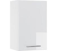 Vicco elément Haut de Cuisine Fame-Line, Blanc Haute Brillance/Blanc, 45 cm