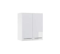 Vicco elément Haut de Cuisine Fame-Line, Blanc Haute Brillance/Blanc, 60 cm