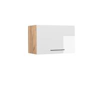 Vicco Elément Haut de Cuisine Fame-Line, Blanc Haute Brillance, 60cm Plat, à Combiner avec d'autres modules de la série Fame-Line