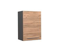 Vicco Elément Haut de Cuisine Fame-Line, Chêne doré, 50cm | 1 Porte · Fermeture douce · 2 Tablettes · Poignées en métal · ✓ Rangement pratique