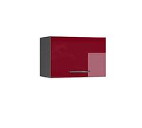 Élément haut (peu profond) VICCO Fame-Line Anthracite/Bordeaux 60 cm