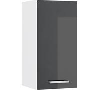 Vicco elément Haut de Cuisine R-Line, Anthracite Haute Brillance/Blanc, 30 cm