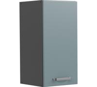 Vicco elément haut de cuisine R-Line, 30 cm, Bleu-gris/Anthracite