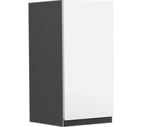 Vicco elément Haut de Cuisine R-Line, Blanc/Anthracite, 30 cm J-Shape