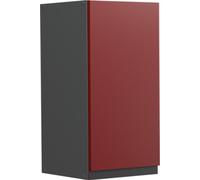 Vicco elément haut de cuisine R-Line, 30 cm J-Shape, Rouge/Anthracite