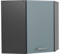 Vicco elément haut de cuisine R-Line, 57 cm, Bleu-gris/Anthracite