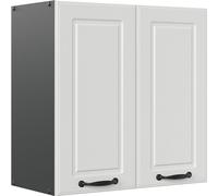 Vicco elément Haut de Cuisine R-Line, Blanc Campagne/Anthracite, 60 cm