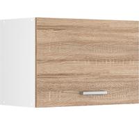 Vicco elément Haut de Cuisine R-Line, Sonoma/Blanc, 60 cm Plat