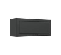 Vicco Elément Haut de Cuisine R-Line, Anthracite Campagne/Anthracite 100 cm | Façade en MDF · 1 Tablette · Profondeur - 31 cm · Librement combinable · ✓ Rangement pratique
