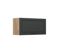 Vicco Elément Haut de Cuisine R-Line, Anthracite Campagne/Chêne doré 80 cm | Façade en MDF · 1 Tablette · Profondeur - 31 cm · Librement combinable · ✓ Rangement pratique